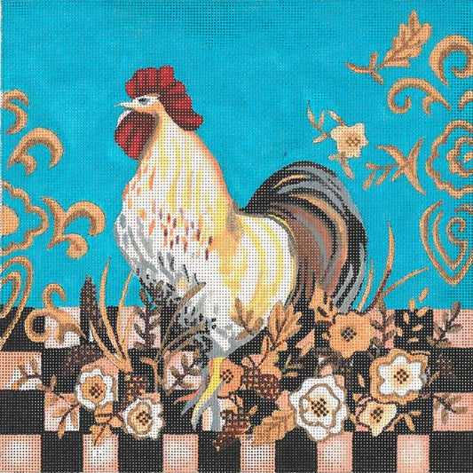 Checkerboard Rooster  JG-101