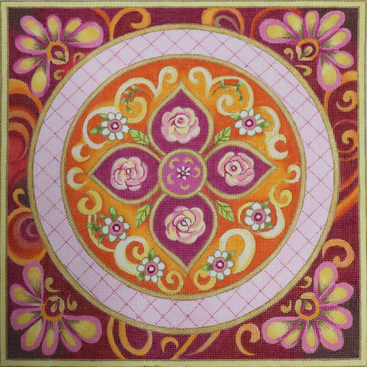 Pink Medallion  JG-103