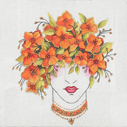 Lady in Orange  JG-166