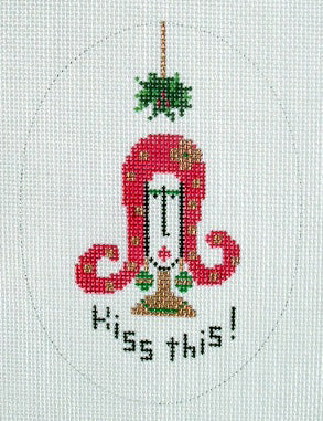 Kiss This Ornament JH-18
