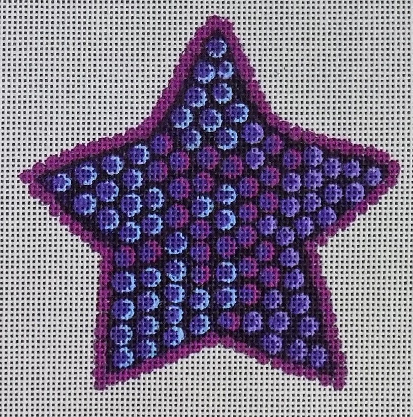Purple Star Ornament JTS-44