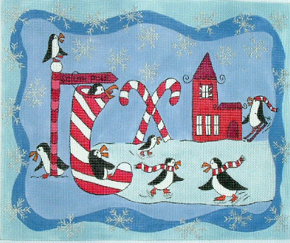 Penguin Christmas JW-49