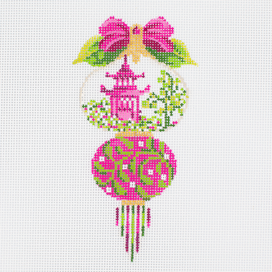 Pink & Green Triple Onion  KC-KAH48-18