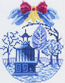 Ice Blue Buds over Garden Folly  KC-KAH54-18