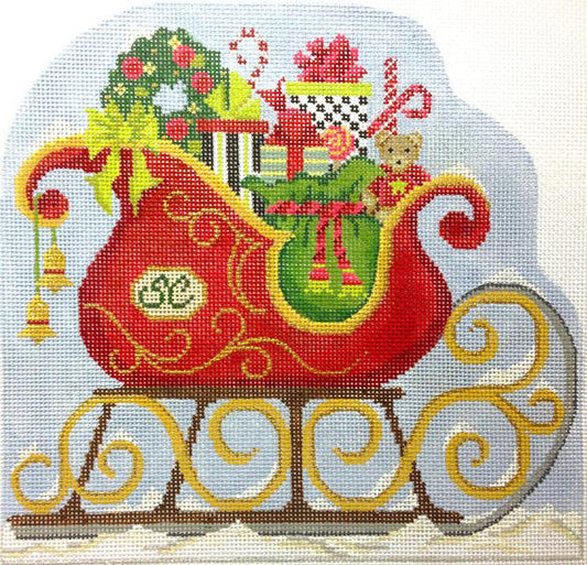 Santa Claus Sleigh  KC-KANP01-18