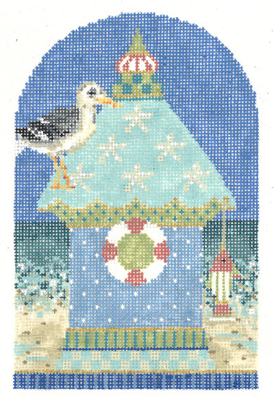 Ocean Blue Seagull House  KC-KBH27-18