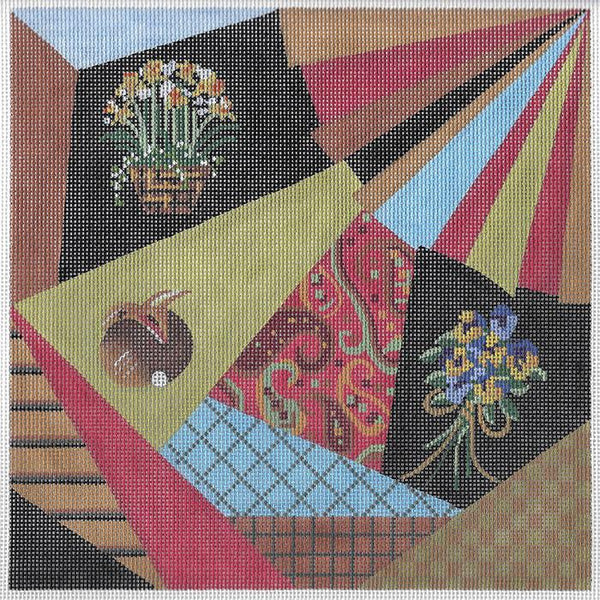 Springtime Crazy Quilt  KC-KCA011-18