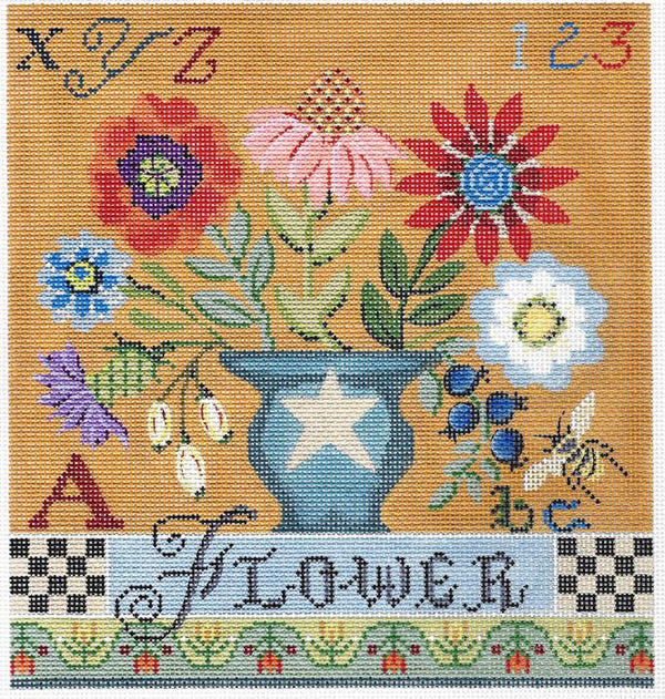 Country Flower Sampler  KC-KCA29-18