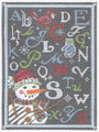ABC Winter Linen Sampler  KC-KCA33-18