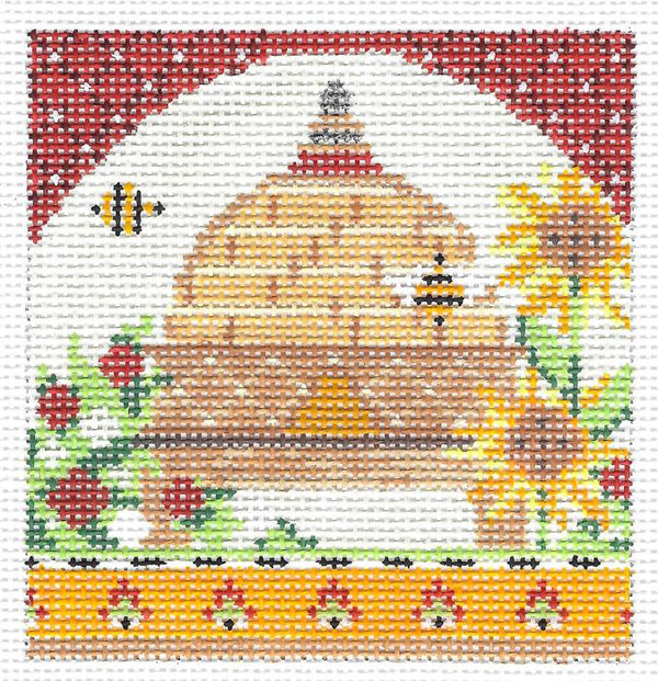 Sunny Provence Bee Skep  KC-KCBee08