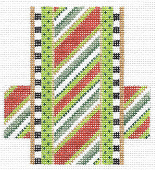 Striped Christmas Crunch Bar  KC-KCCX14-18