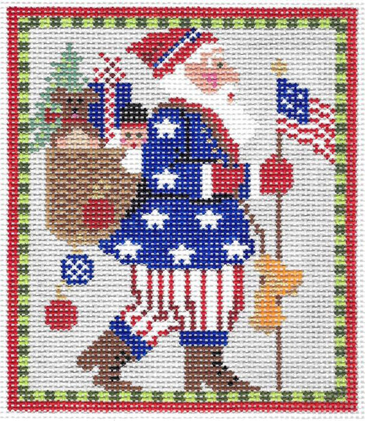 Stars-n-Stripes Santa  KC-KCN102