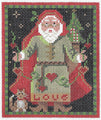 Mini Nordic LOVE Santa  KC-KCN1322
