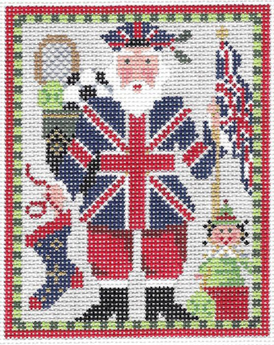 British Union Jack Mini Santa  KC-KCN1310
