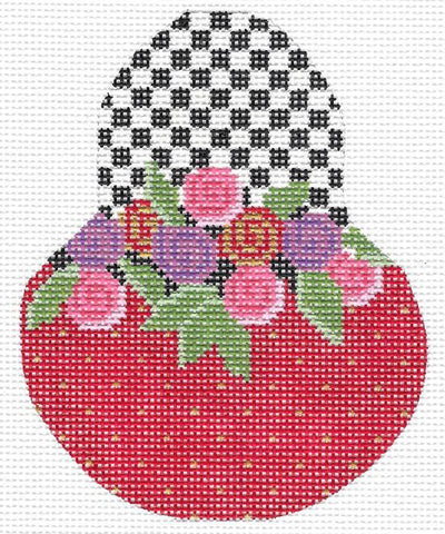 Pear of Checks & Posies  KC-KCN1433