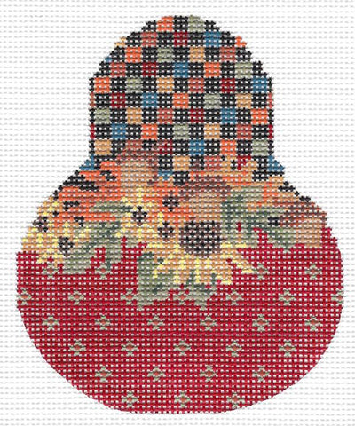 Autumn Folk Art Pear  KC-KCN1436