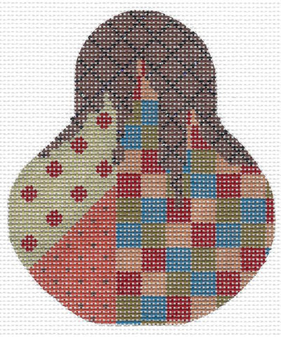 Autumn Checkered Madness Pear  KC-KCN1443