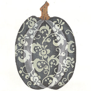 Tall Chalkboard Floral Pumpkin  KC-KCN1566