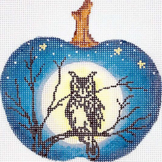 Spooky Owl Silhouette Pumpkin  KC-KCN1574