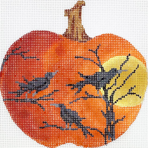 Ravens Caw Silhouette Pumpkin  KC-KCN1575
