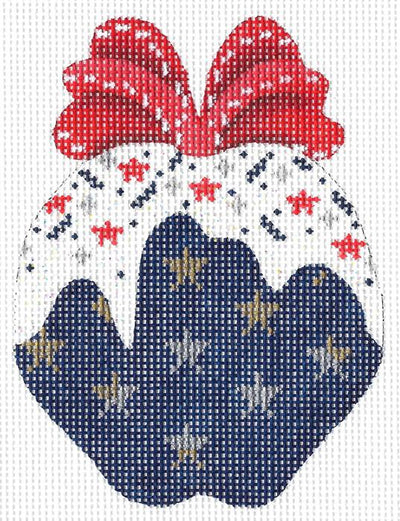 Navy Stars-n-Sprinkles Apple  KC-KCN1712