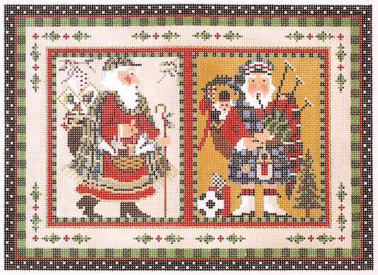Highland Santa Pillow  KC-KCN174
