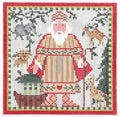 Santa Noah & the Ark Square  KC-KCN182-18
