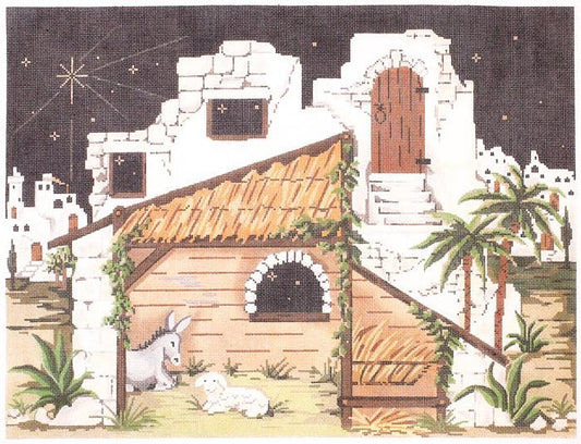 Creche - Nativity Backdrop  KC-KCN217NT