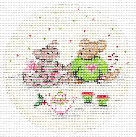 Girl Teddies Round KC-KCN243