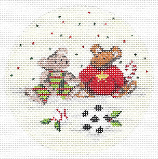 Boy Teddies Round KC-KCN244
