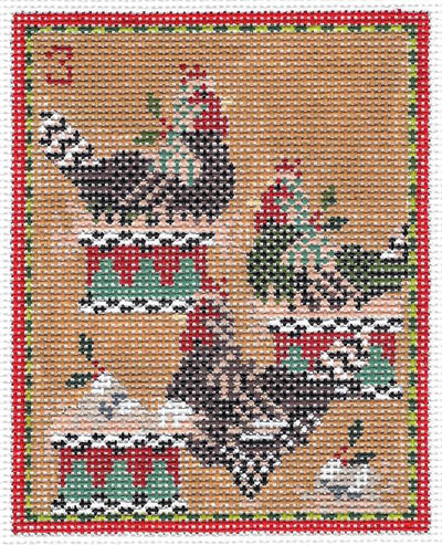 Three French Hens  KC-KCN3-18