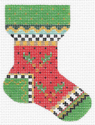 Red Holly Sock  KC-KCN516