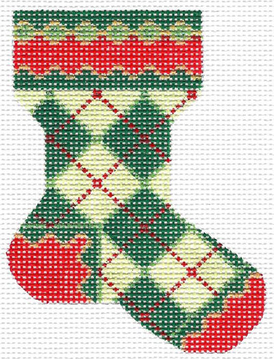 Christmas Argyle Sock  KC-KCN518