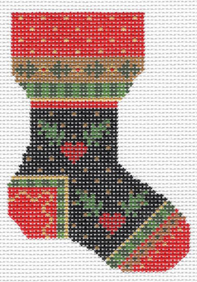 Nordic Folk Micro Sock  KC-KCN727