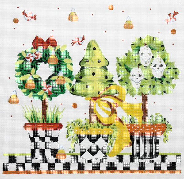 Spook-Tac-U-lar Topiary  KC-KCN906