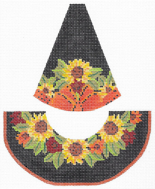 Sunflower Garden Witch Hat  KC-KCN9157