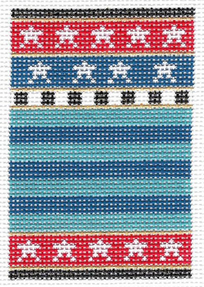 Blue Stripes Firecracker!  KC-KCNFC2