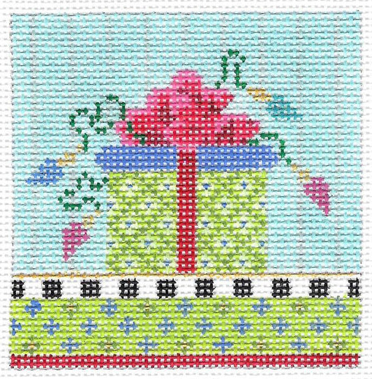 Chartreuse & Brite Lites Li'l Present  KC-KCNLP-09