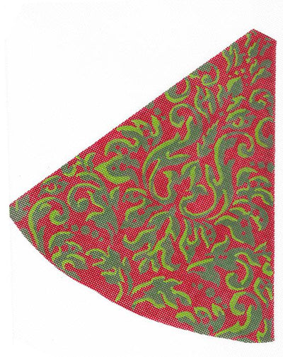 Burgundy Damask Pillar Tree  KC-KCNT27-18