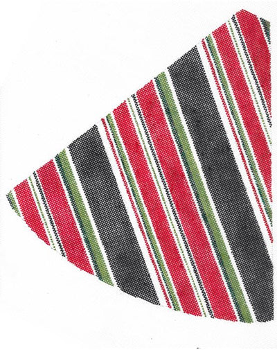 Holiday Stripe Pillar Tree  KC-KCNT32-18