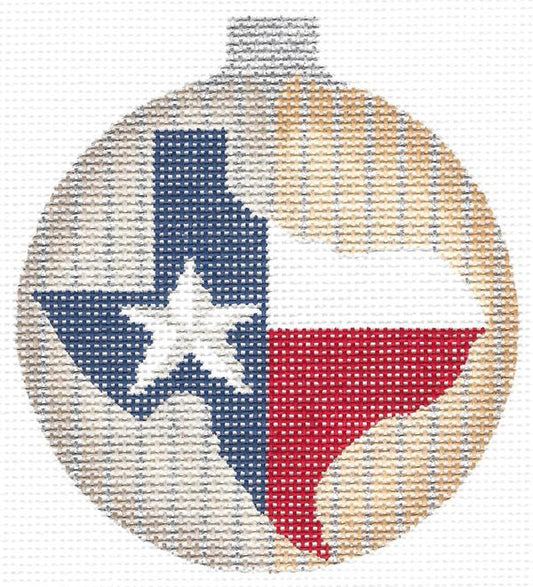 State O' Texas Ball Ornament  KC-KCNTX-06