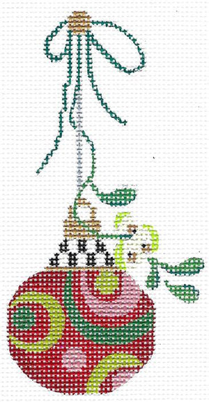 Crimson Polka Circle Ball  KC-KCV106