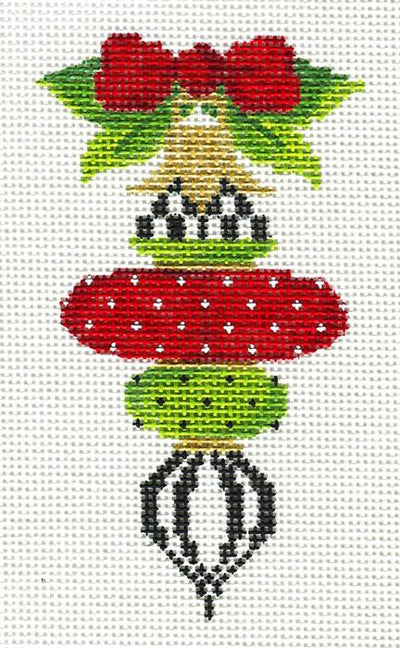 Crimson & Lime Triple Drop  KC-KCV110