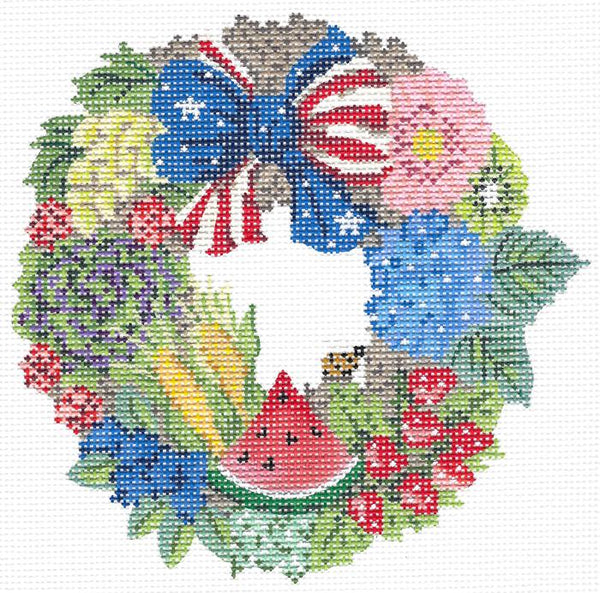 Summer Independence Wreath  KC-KCW201-18