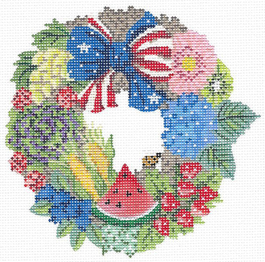 Summer Independence Wreath  KC-KCW201-18