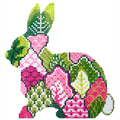 Pink Tobacco Leaf Bunny  KC-KEA100-18