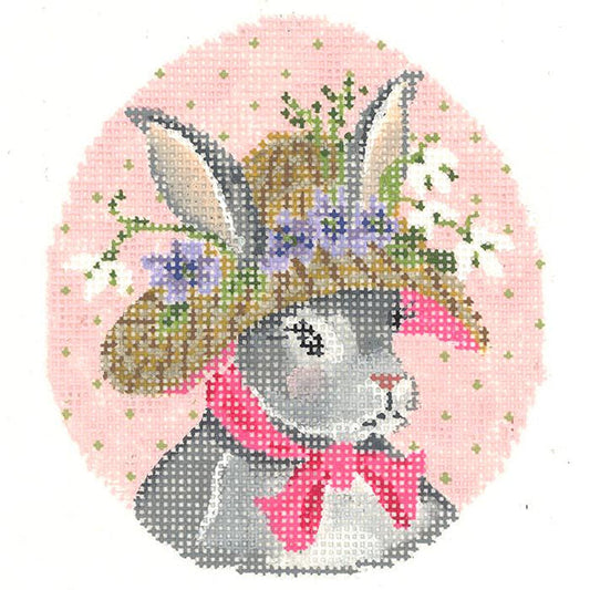 Miss Snowdrop Violet Bunny Egg  KC-KEA17-18