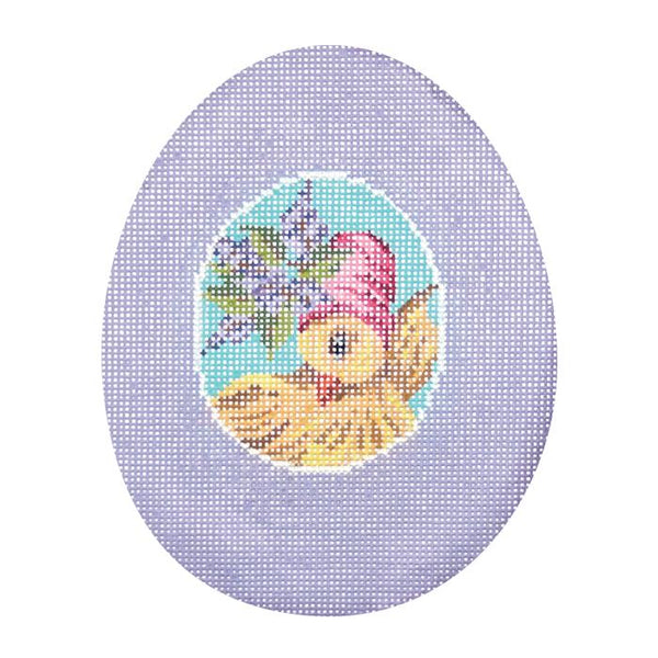 Lavender Chick Sugar Egg  KC-KEA23-18