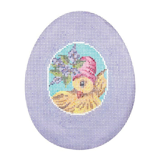 Lavender Chick Sugar Egg  KC-KEA23-18