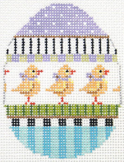 Lil' Chicks Patterned Egg  KC-KEA33-18